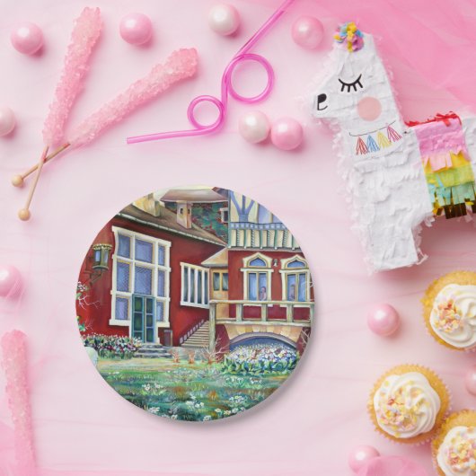 スウェーデン – 横長 ペーパープレート (パーティー)