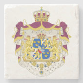 スウェーデン-頂上のカスタムな石造りのコースター ストーンコースター (正面)