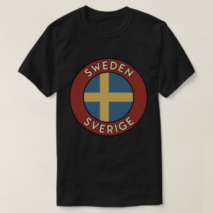 スウェーデン Sverige Tシャツ