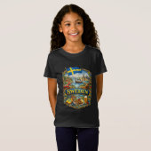 スウェーデン Tシャツ (正面フル)