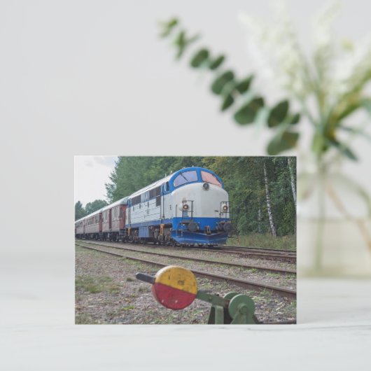 スウェーデン： TMX 1009 ( NOHAB ) at Kvillsfors ポストカード (スタンド正面)