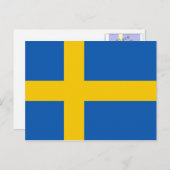 スウェーデンFlahポストカード ポストカード (正面/裏面)