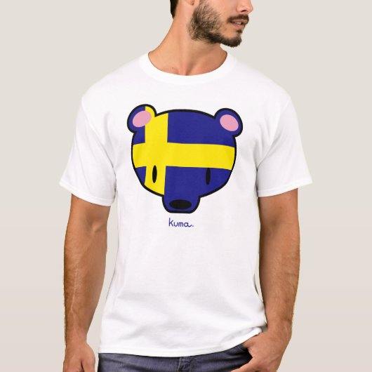 スウェーデンkuma chan tシャツ (正面)