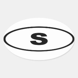 スウェーデンSヨーロッパ 楕円形シール