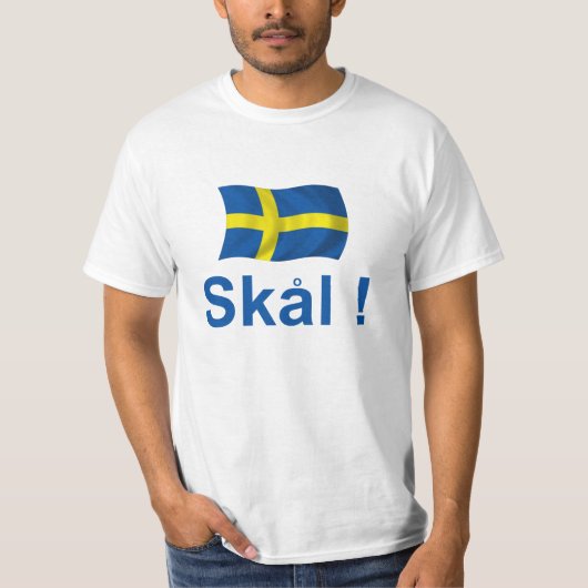 スウェーデンSkal! Tシャツ (正面)