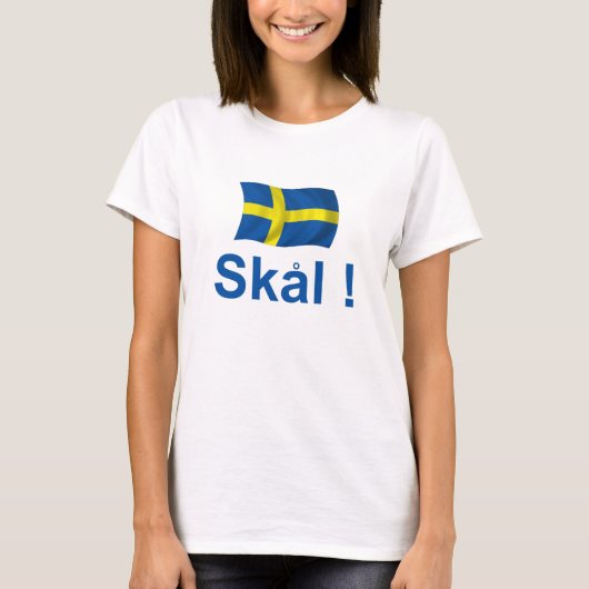 スウェーデンSkal! Tシャツ (正面)