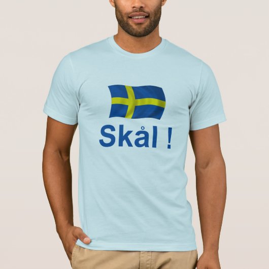 スウェーデンSkal! Tシャツ (正面)