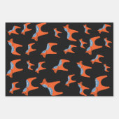 スウェーデ伝統的ンダラホース ラッピングペーパーシート (正面2)