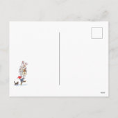 スウェーデ伝統的ントムテンクリスマスウォーター色 シーズンポストカード (裏面)