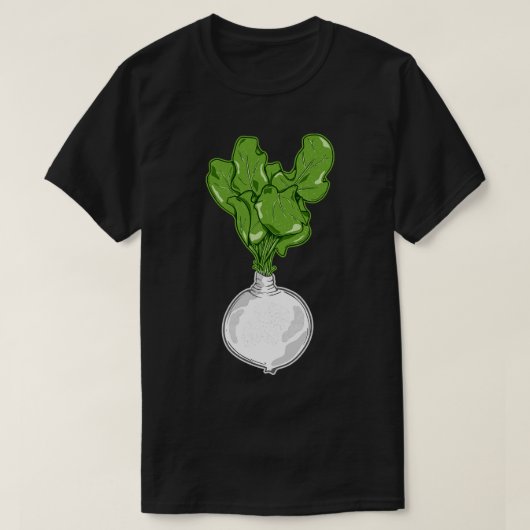 スウェード・ベジタブル Tシャツ (デザイン正面)