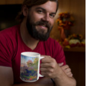 スウェ威厳のあるーデンの秋の風景のキャンプでムース コーヒーマグカップ