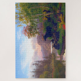 スウェ威厳のあるーデンの秋の風景を満喫 ジグソーパズル