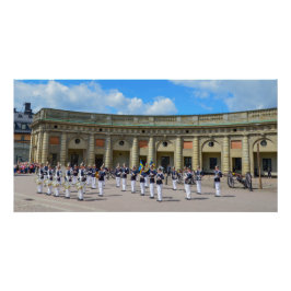 スウェ王室のーデン陸軍楽隊、ストックホルム、スウェーデン ポスター