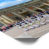 スウェ王室のーデン陸軍楽隊、ストックホルム、スウェーデン ポスター (角)