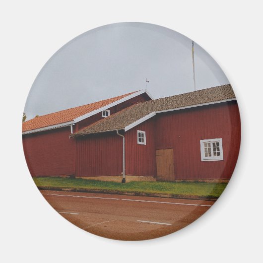 スウェ素朴ーデンコテージ マグネット (正面)