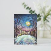 スウェ静かーデン夜 ポストカード (スタンド正面)