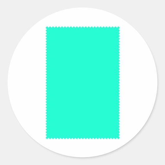 スウォッチカラーザミュージアムザズルギフトテンプレート ラウンドシール (正面)