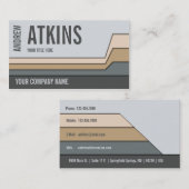 スウォッチ[グレースケールV.4] 名刺 (正面/裏面)