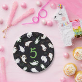 スウォープ幽霊&こうもりハロウィーン誕生日パーティー ペーパープレート (パーティー)