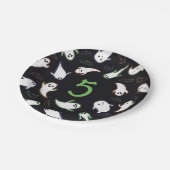 スウォープ幽霊&こうもりハロウィーン誕生日パーティー ペーパープレート (アングル)