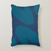 スウッシュアート抽象芸術 アクセントクッション (正面(垂直))