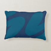 スウッシュアート抽象芸術 アクセントクッション (裏面)