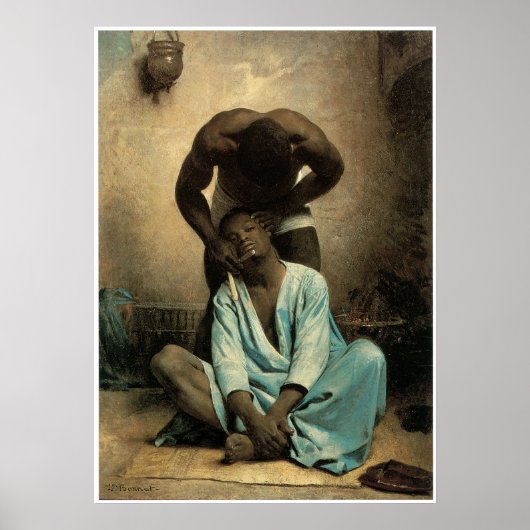 スエズ理容師1876年 ポスター (正面)