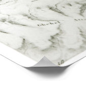 スエズ運河の地図, c.1869 ポスター (角)