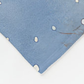 スエッジクリスマスのブービアデフランドレスドッグ フリースブランケット (角)