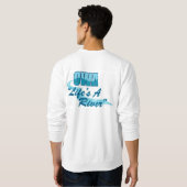 スエットシャツ上のOWAの大人の引き スウェットシャツ (裏面フル)