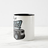 スエデパーソナライズされたセダン改造スピードショップガレージ ツートーンマグカップ (中央)