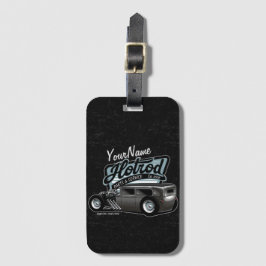 スエデパーソナライズされたセダン改造スピードショップガレージ ラゲッジタグ