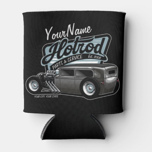 スエデパーソナライズされたセダン改造スピードショップガレージ 缶クーラー (正面)