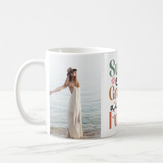 「スエニャアングランデアクアフエルテ」2カスタム枚の写真 コーヒーマグカップ (左)