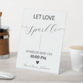 スエレガントクリプト結婚のスパーラーの送信オフ 台座サイン (インサイチュ)