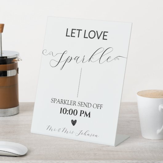 スエレガントクリプト結婚のスパーラーの送信オフ 台座サイン (インサイチュ)