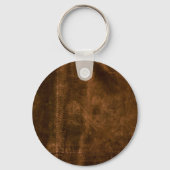 スエードシームオブレザー キーホルダー (正面)