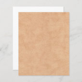 スエードレザーテクススクラップブック紙 – タン (正面/裏面)