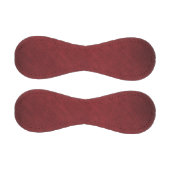 スエード風の赤いバーガン風のつや消し織物 野球ボール (パネル)