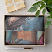 スエームパンクゴシックガーゴイレピンク蝶の羽 薄葉紙 (ギフト)