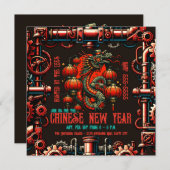 スエームパ中国のンク 招待状 (正面/裏面)