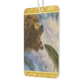 スエールヘッドサケが白熊の口に飛び込む カーエアーフレッシュナー (左)