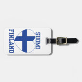 スオミフィンランドカスタムラベル ラゲッジタグ (正面横)