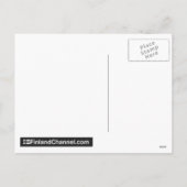 スオミ・フィンランドのメリークリスマス シーズンポストカード (裏面)