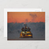 スオメンリンナフェリーの土産はがき ポストカード (正面/裏面)