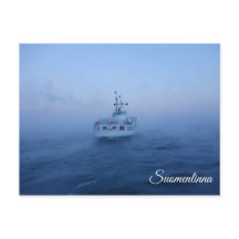 スオメンリンナフェリーの土産はがき