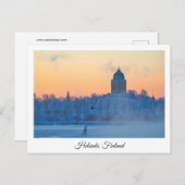 スオメンリンナ灯台はがき ポストカード (正面/裏面)