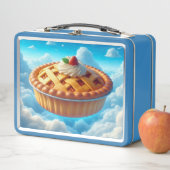 スカイおもしろいにストロベリーパイアイディア メタルランチボックス (インサイチュ)