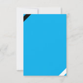 スカイおもしろいブルーボーイプリスクール卒業 招待状 (裏面)