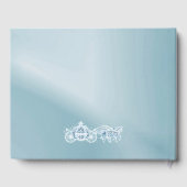 スカイかわいらしブループリンセスコーチ&ホーススウィート16 ゲストブック (裏面)